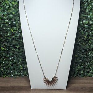 Boho sunburst necklace